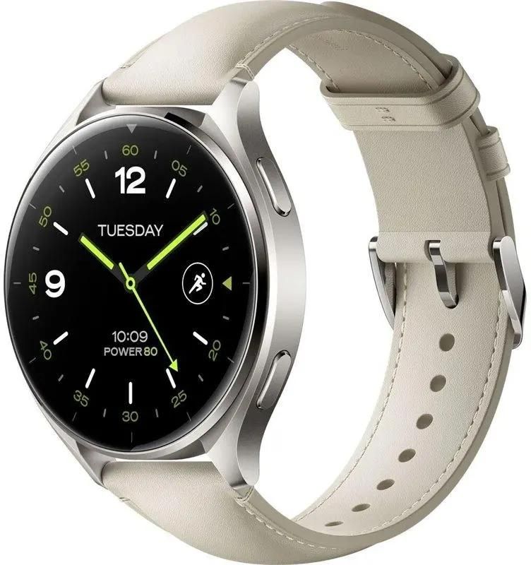 Смарт-часы Xiaomi Watch 2 1.43",  белый/серый [bhr9306gl]
